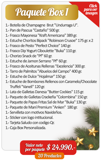 Pfau Frut Canastas Navideñas